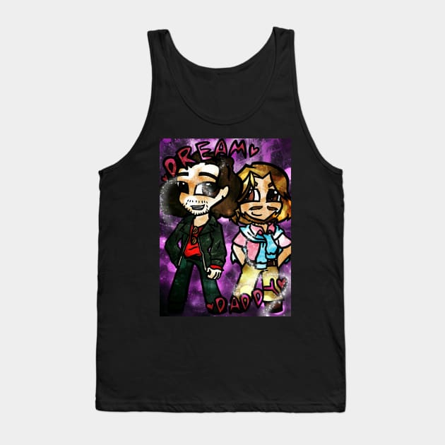 Dream Daddy - Dad Danny and Dad Arin Tank Top by ScribbleSketchScoo